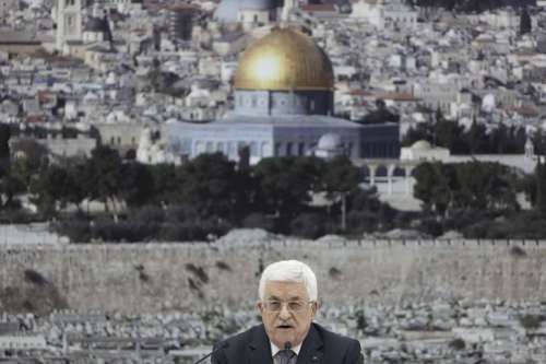 MIDEAST-RAMALLAH-CEASEFIRE-ABBAS