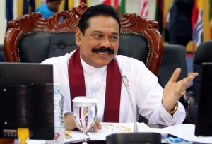 Lanka President Mahinda Rajapaksa