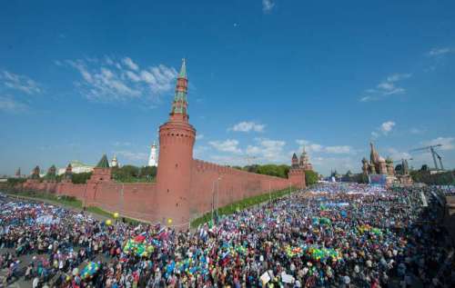 RUSSIA-MOSCOW-LABOR DAY-PARADE