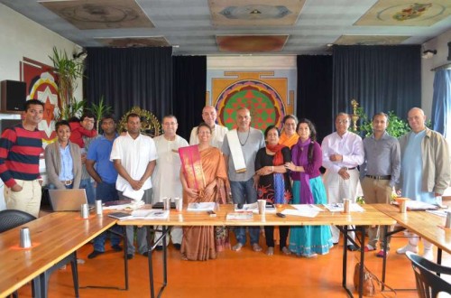 New office-bearers of the Hindu Forum of Europe