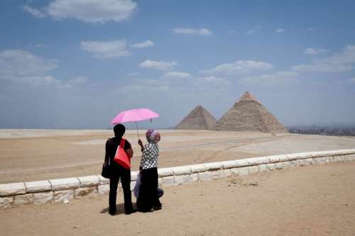 EGYPT-CAIRO-PYRAMID-TOURISM