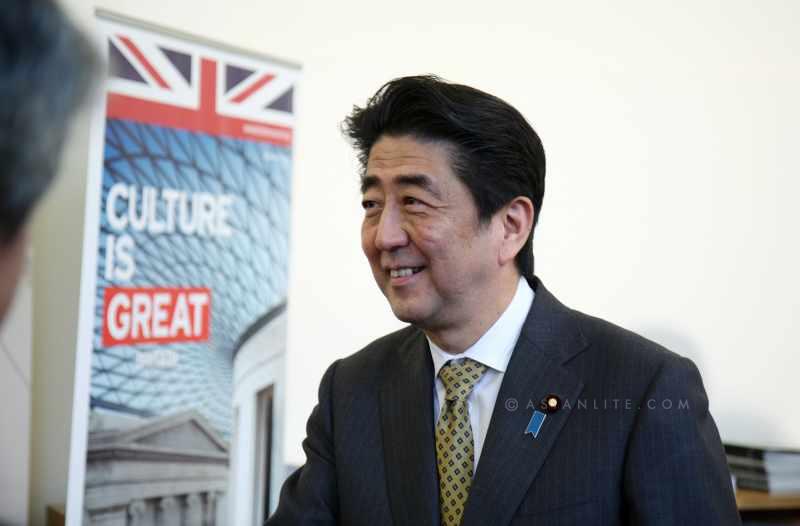 Japanese Prime Minister Shinzo Abe 