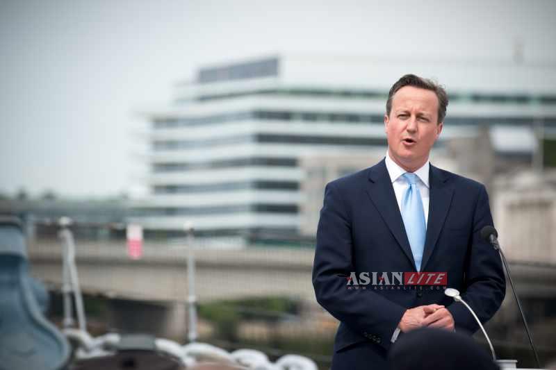 British Prime Minister David Cameron