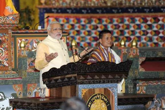 modi bhutan