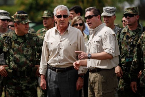 COLOMBIA-MELGAR-U.S. DEFENSE SECRETARY-VISIT