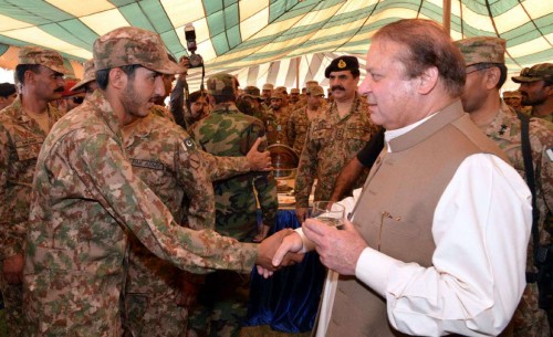 PAKISTAN-MIRANSHAH-NAWAZ SHARIF-VISIT