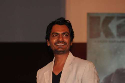 Actor Nawazuddin Siddiqui during the trailer launch of the film Kick in Mumbai on June 15, 2014. (Photo: IANS)