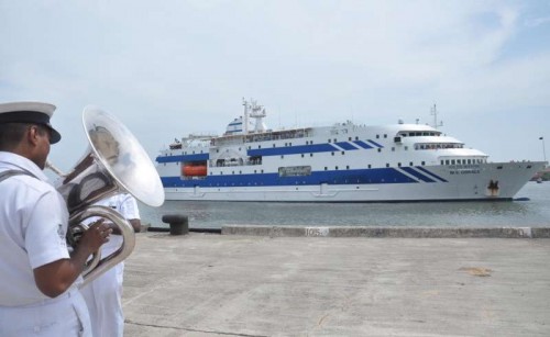  About 475 evacuees from the war-torn Yemen reached safely in passenger ships Kavaratti and Corals at the BTP berth of the Cochin Port in Kochi on April 18, 2015. The returnees included 337 Bangladeshi nationals and 65 Yemenis of Indian origin.