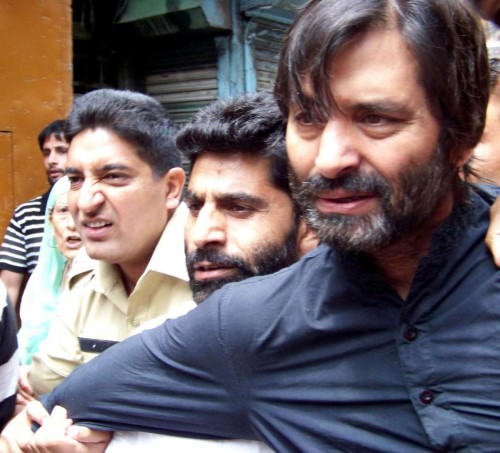 JKLF chairman Mohammad Yasin Malik 