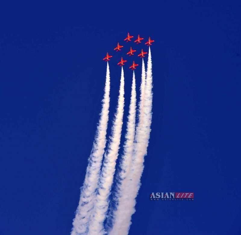 red arrows