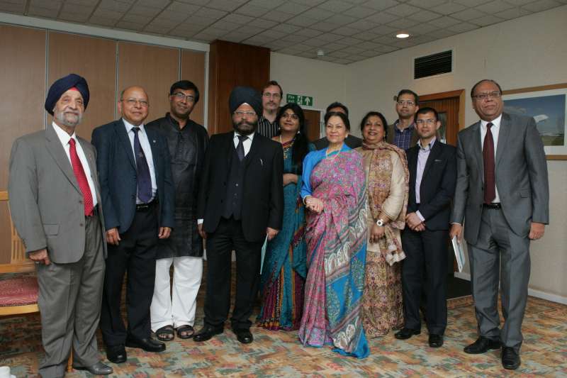 Guestss and organisers during th launch of Shruthi's Carnatic Choir
