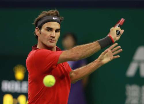 Switzerland's Roger Federer