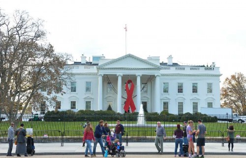 US-WASHINGTON-WORLD AIDS DAY-COMMEMORATION