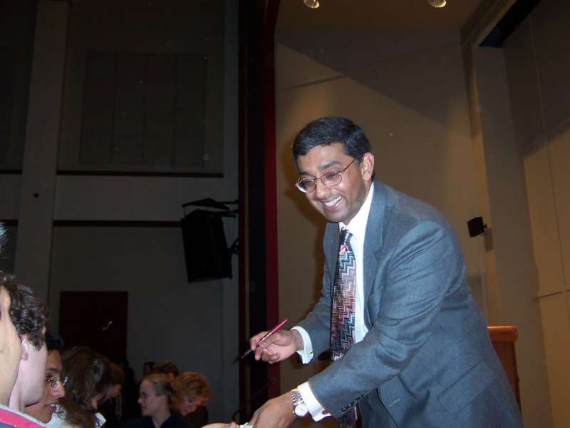 US author Dinesh D'Souza 