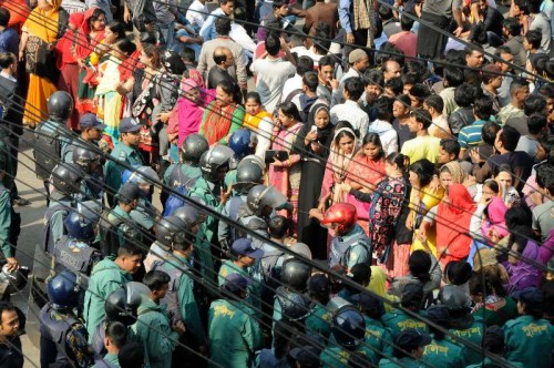 BANGLADESH-DHAKA-PROTEST