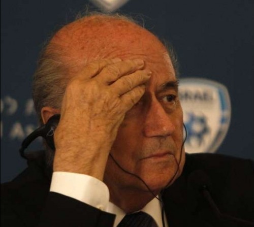 FIFA president Sepp Blatter