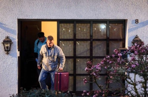 Investigators search Andreas Lubitz's home, the co-pilot of the fatal Germanwings A320 flight who appeared to have deliberately crashed the plane, in Montabaur, western Germany. German police are keeping the Germanwings' co-pilot's home in the town of Montabaur, about 100 km northwest of Frankfurt, under surveillance. 