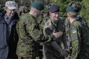 ESTONIA-POLGASTE-PRINCE HARRY-VISIT