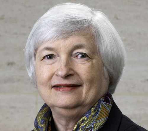  US Fed chief Janet Yellen