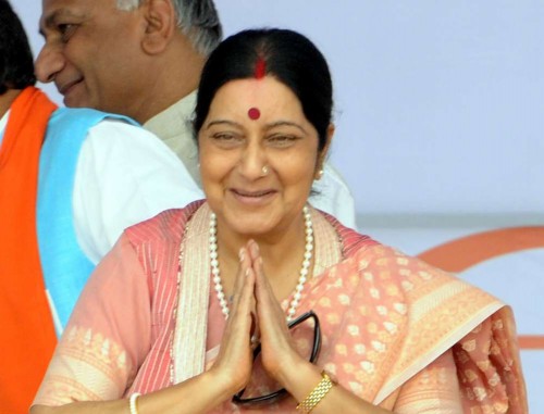 External Affairs Minister Sushma Swaraj 