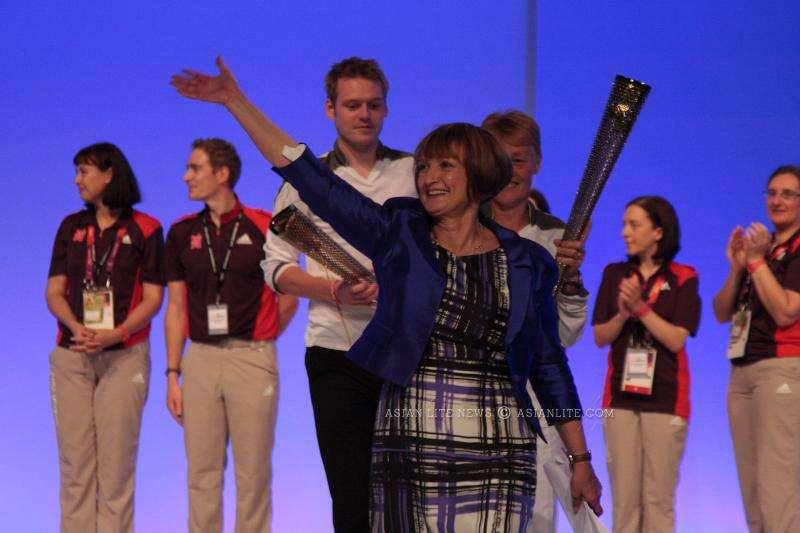 Tessa Jowell at a Labour party conference in Manchester (File)