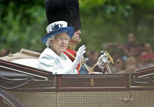 BRITAIN-ROYALS-TROOPING THE COLOUR