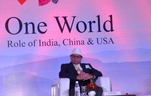 Global Citizen Forum Founder Dr. B K Modi at the Global Conclave organised in New Delhi FILE PHOTO