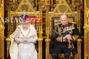 The Queen delivers the speech. It is written by the government and sets out its agenda for the parliamentary year.