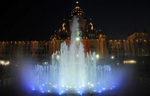 Amritsar: A view of the newly inaugurated Golden Temple plaza in Amritsar.