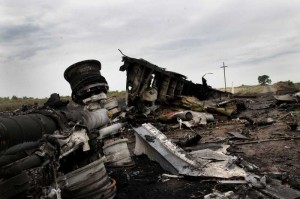 DONETSK:  The crash site