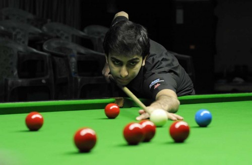 Snooker player Pankaj Advani during inauguration of the Kolkata Open-National Snooker Championship in Kolkata on Dec.16, 2013. (Photo: IANS)