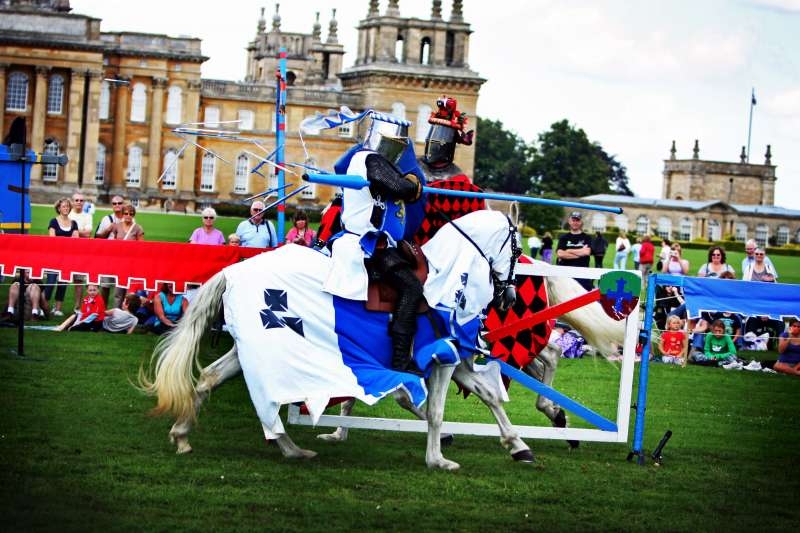 'The Knights of Royal England' on show at Blenheim Palace