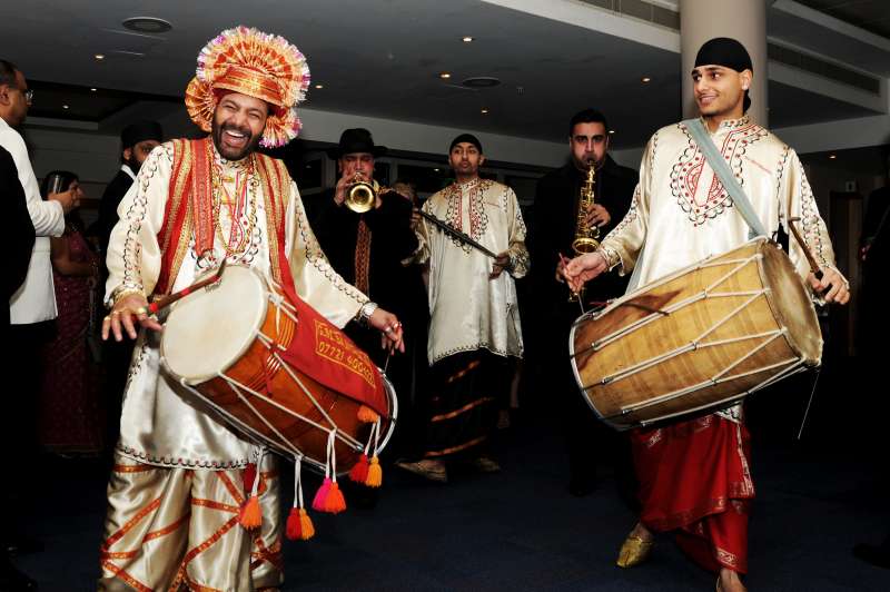 British-Artistes performing at an award function in Birmingham