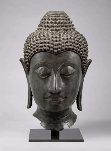 Buddhist head