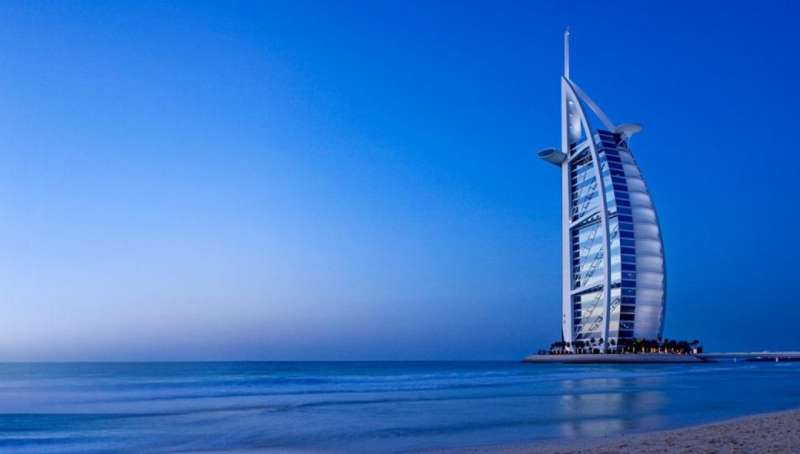 Dubai's famous Burj Al Arab