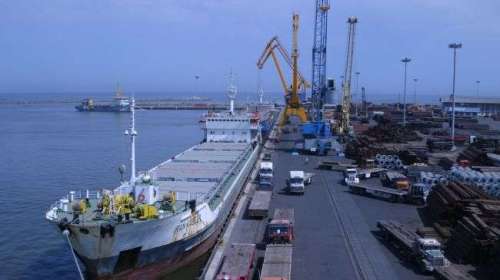 Chahbahar port in Iran