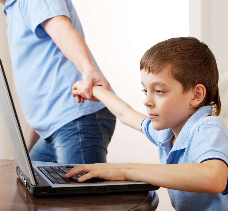 cyber computer child children