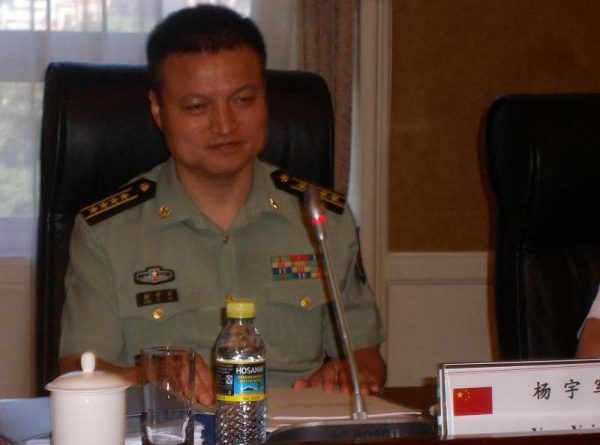  Senior Colonel Yang Yujun, spokesman of the ministry of defence