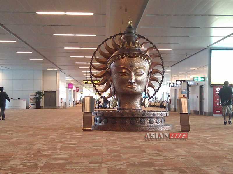 Delhi airport Budha