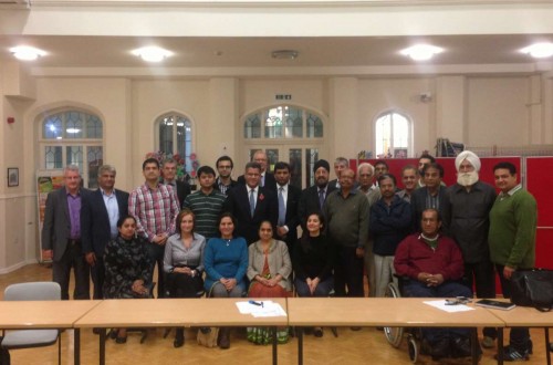 Alok Sharma, the Member of Parliament for Reading West, along with his constituents welcome Indian Deputy High Commissioner to the UK, Dr Virander Paul