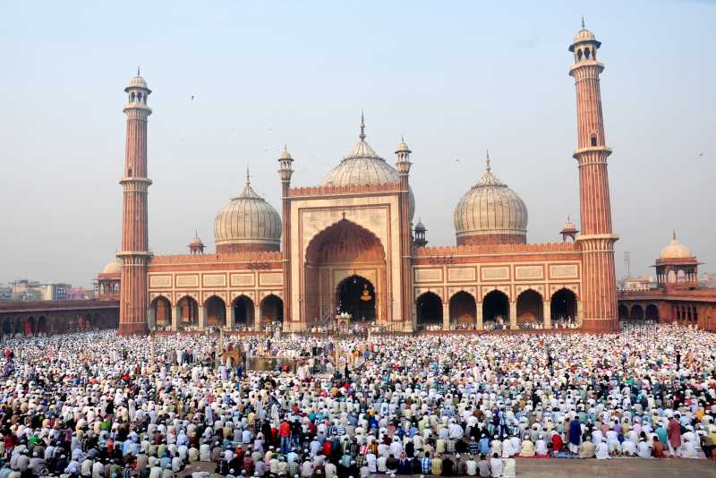 Eid fest at Juma Masjid