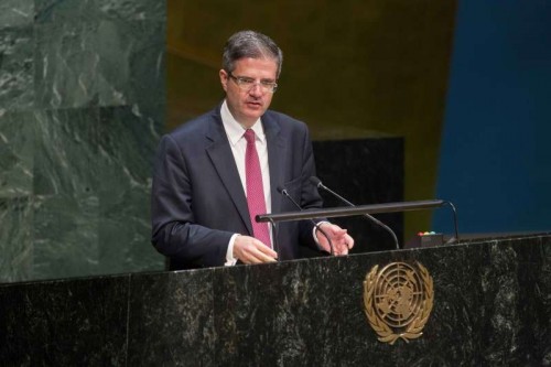 France's Permanent Representative Francois Delattre expressed support for India becoming a permanent member of the Security Council as he spoke Tuesday at the General Assembly meeting on 70th anniversary of the end of World War II. 