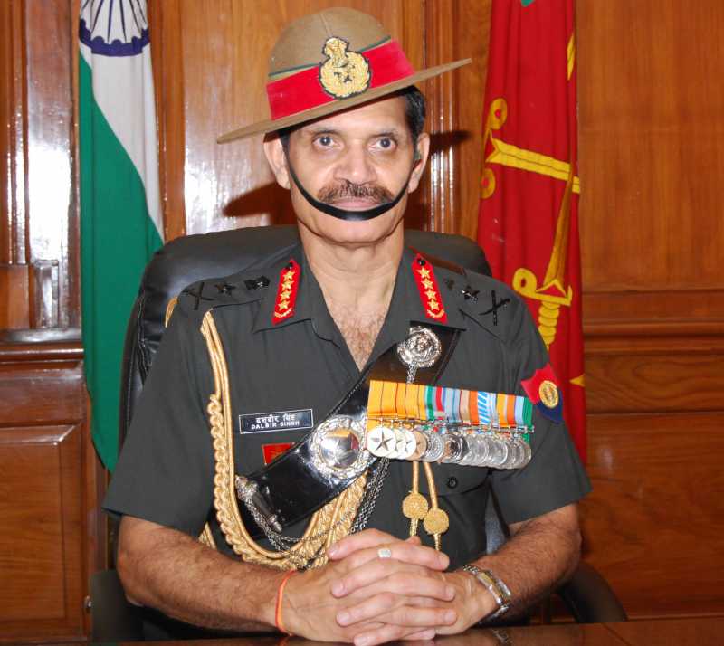General Dalbir Singh took over as the Chief of the Army Staff of the Indian Army, in New Delhi 