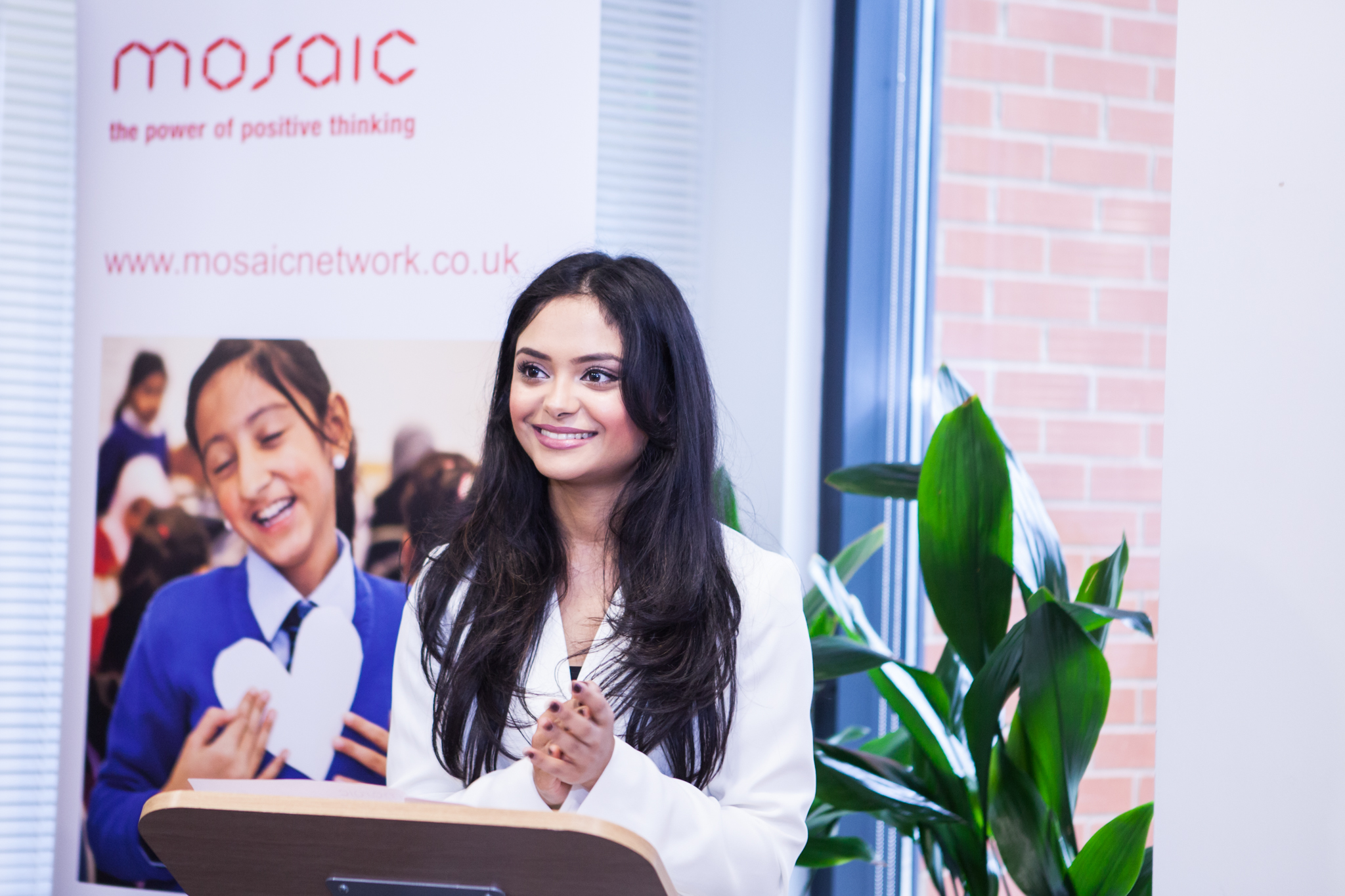 Afshan Azad the event host