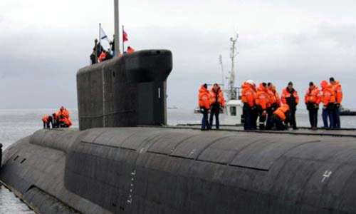 INS Arihant submarine