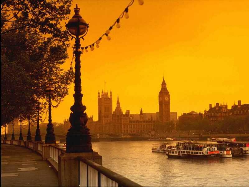 London sunset