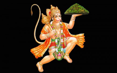 Lord-Hanuman-Mountain