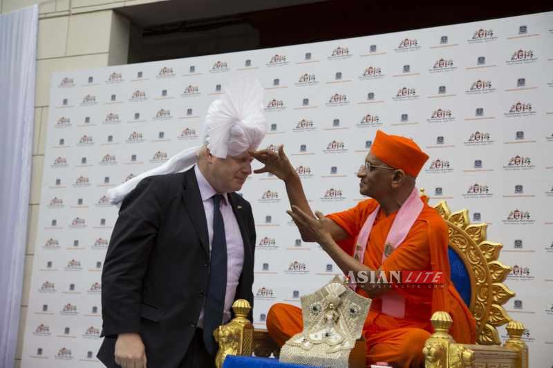 Mayor of London Boris Johnson opens Sports Hall 3