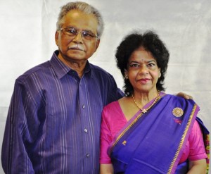 Mr Sistachar Sarcar and Mrs Maitreyee Sarcar