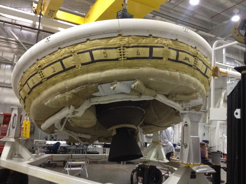 NASA 'flying saucer'   Photo Credit: NASA